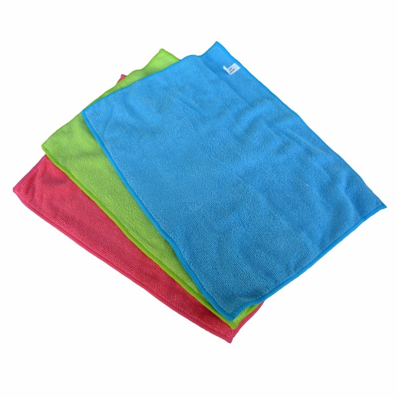 Laveta Microfibra Color 30X30CM, 3 buc