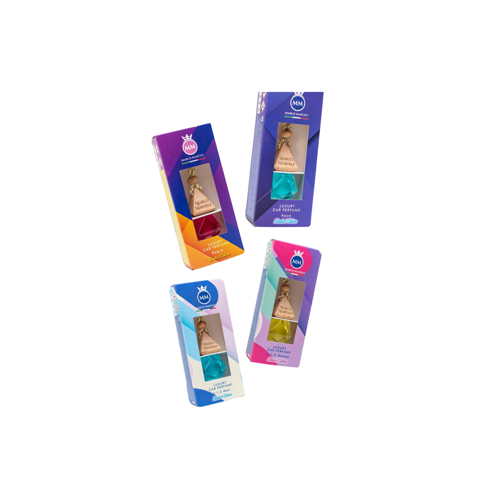 MARCO MARTELY 2-1-2 PARFUM AUTO BĂRBAȚI