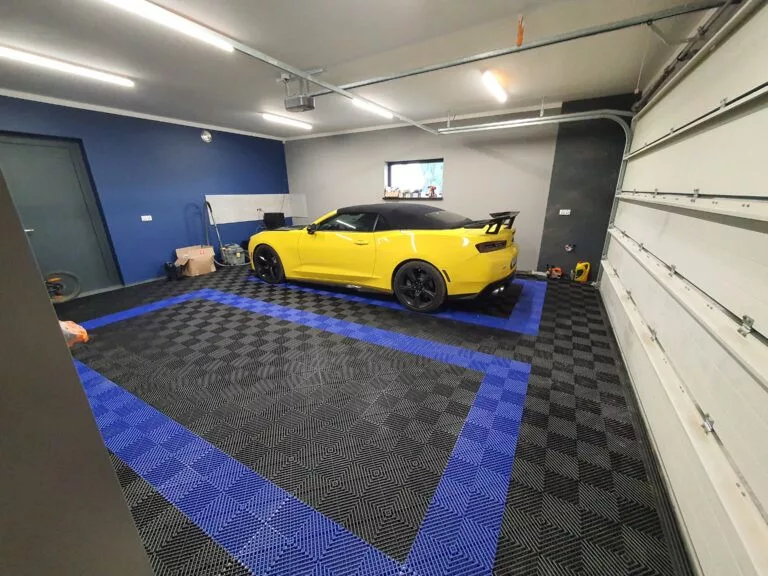 SpeedFloor PP40M Pardoseală Polipropilenă Albastru33x33x1,6cm 1 m2 = 9 gresie - imagine 3
