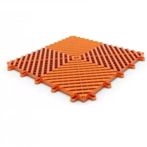 SpeedFloor PP40M Pardoseală Polipropilenă Portocaliu 33x33x1,6cm