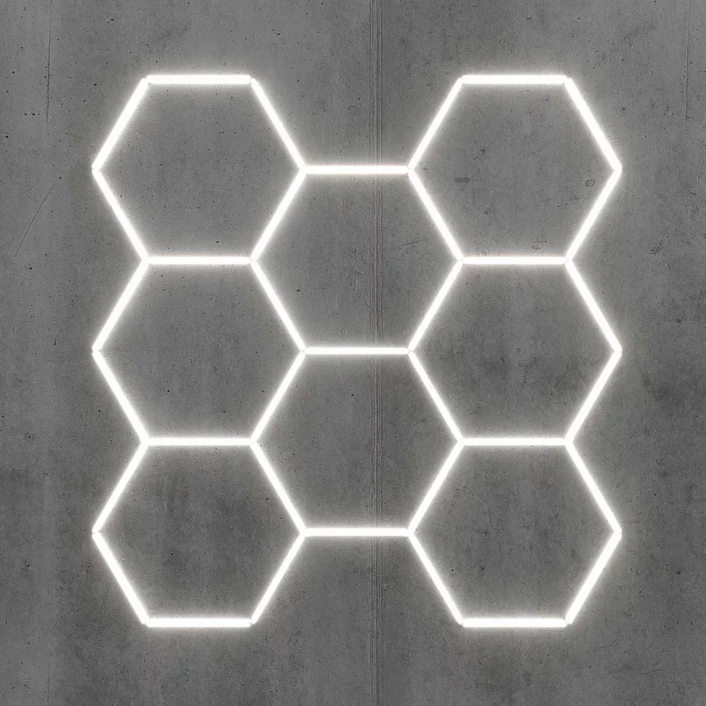 ILUMINAT UNICARAT HEXA - 8 PĂRȚI