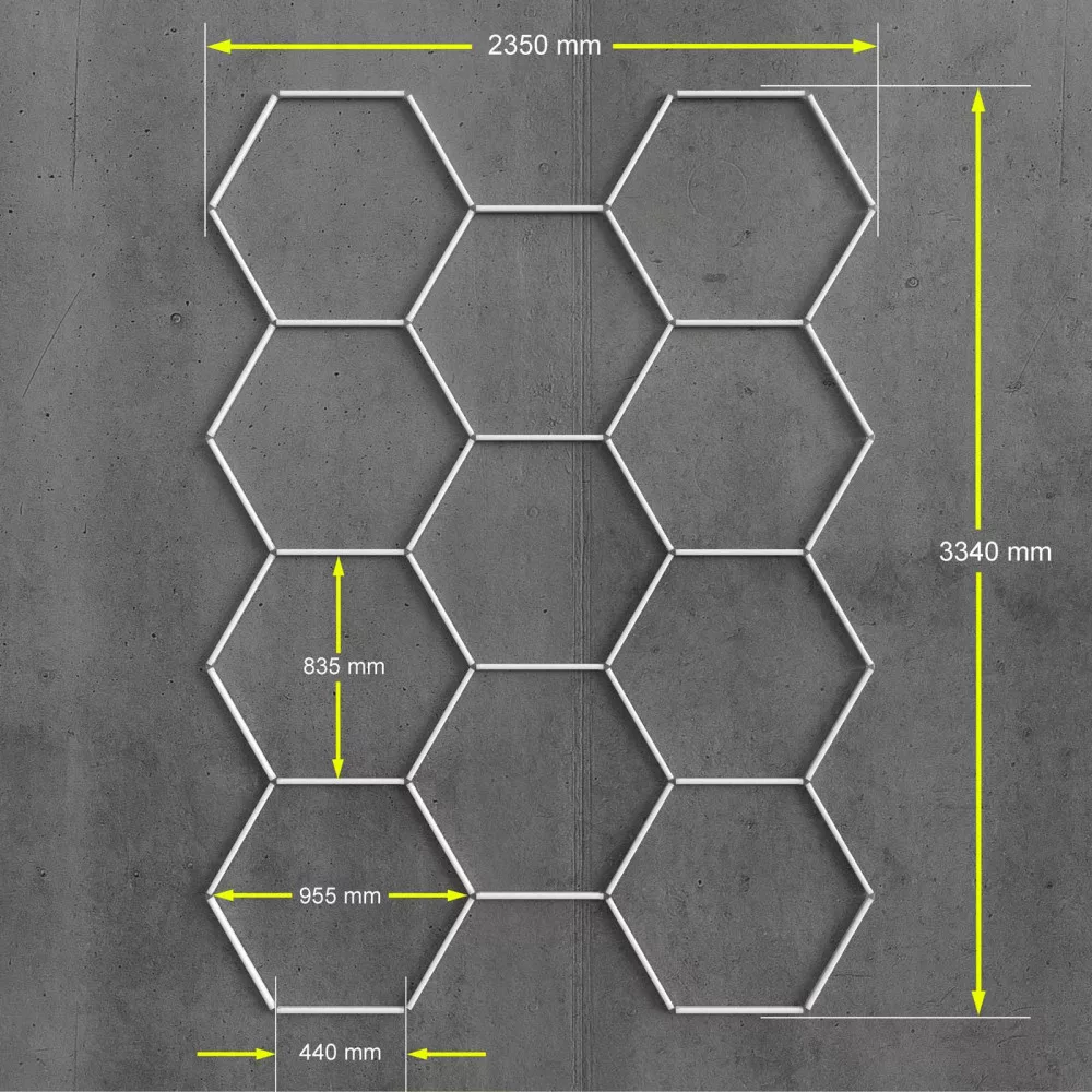 ILUMINAT UNICARAT HEXA - 11 PĂRȚI - imagine 2