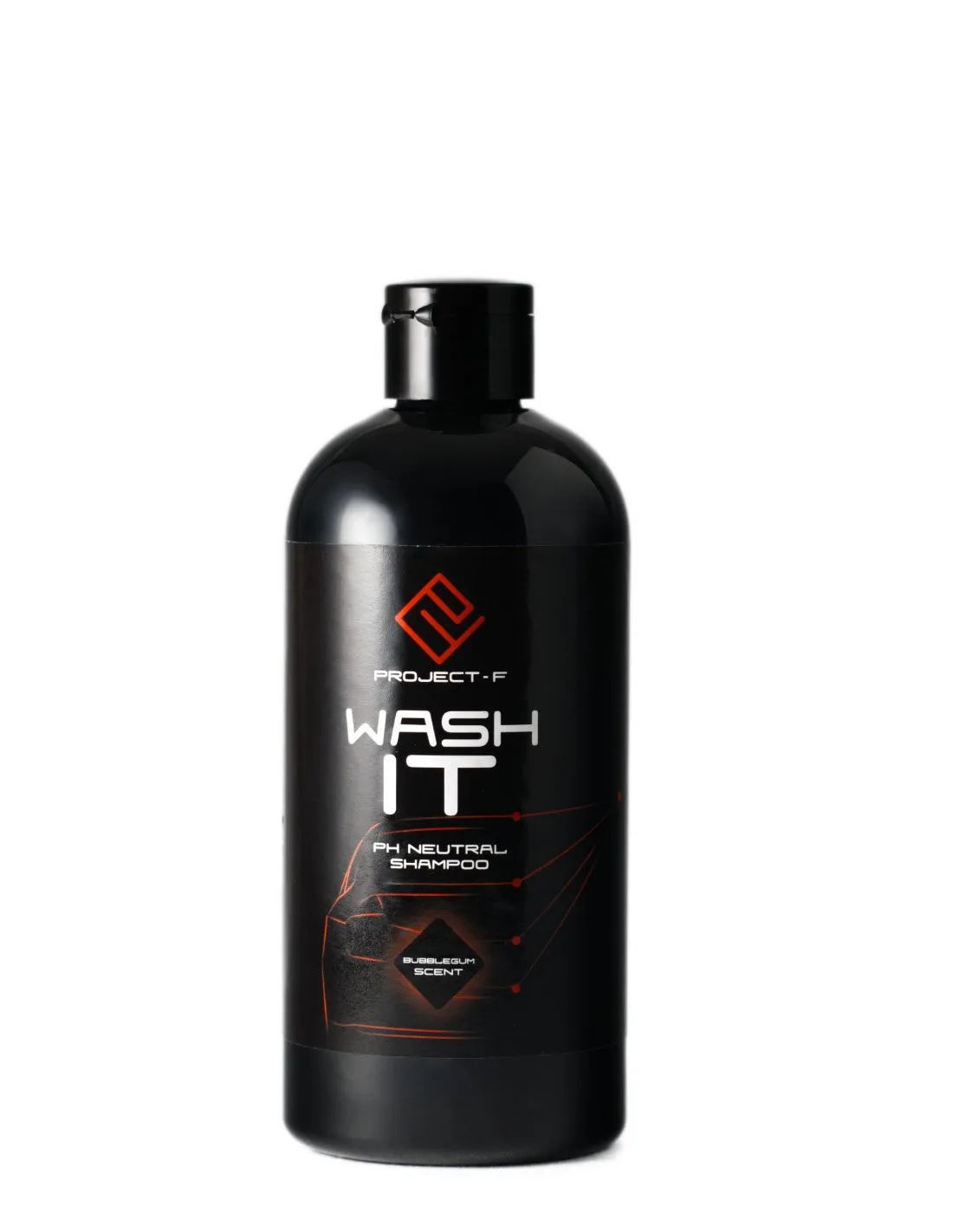 Sampon auto concentrat cu ph neutru-PROJECT-F - WashIT - Sampon cu PH neutru 500ML